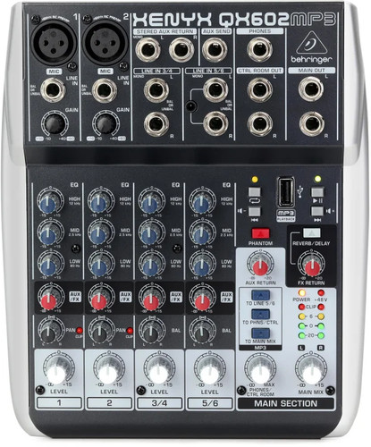 Behringer xenyx qx602mp3 - behringer,