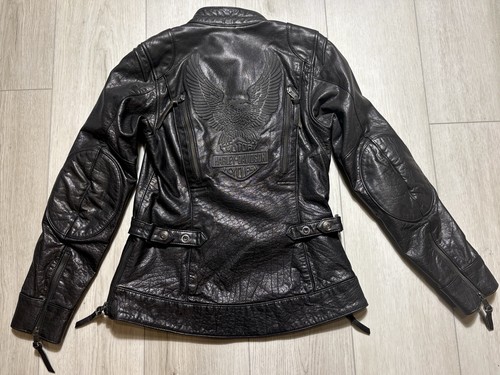 Giacca moto pelle goffrata