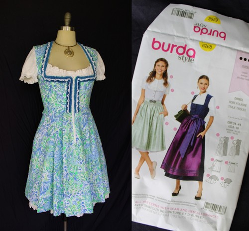 Abito corsetto dirndl bavarese - corsetto,