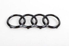 SIMBOLO AUDI NERO RICAMBI