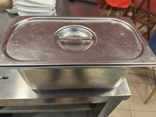 Vaschetta acciaio inox con - vaschetta,