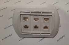 6 prese di rete rj45 cat6 con