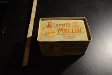 Scatola latta biscotti mellin - scatola,