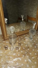 Set 2 Bottiglie Liquore Vetro
