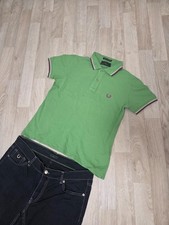 Polo Fred Perry verde preppy