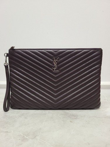 Saint laurent burgundy silver - saint,