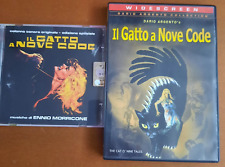 Il Gatto a Nove Code di  DARIO ARGENTO DVD +CD colonna sonora  ENNIO MORRICONE