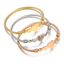 Bracciale Acciaio Braccialetto Donna con incisione personalizzata  Idea Regalo