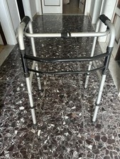 Deambulatore Pieghevole NO Ruote - Argento