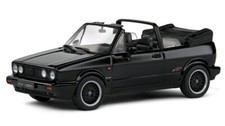MODELLINO AUTO STATICO SOLIDO VOLKSWAGEN GOLF SPORTLINE CABRIOLET 1992 NERO 1/43