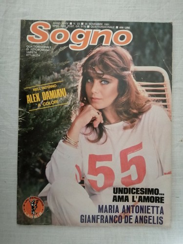 Fotoromanzo lancio sogno - lancio, "sogno"