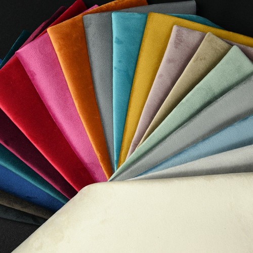 Plush velvet material - velvet,