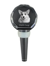 Tappo Di Vino Spesso Pembroke Welsh Corgi Con Arte Di Cane