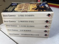 V6 David  Eddings L'epopea dei Mallorean Ciclo Completo Pentalogia Sperling