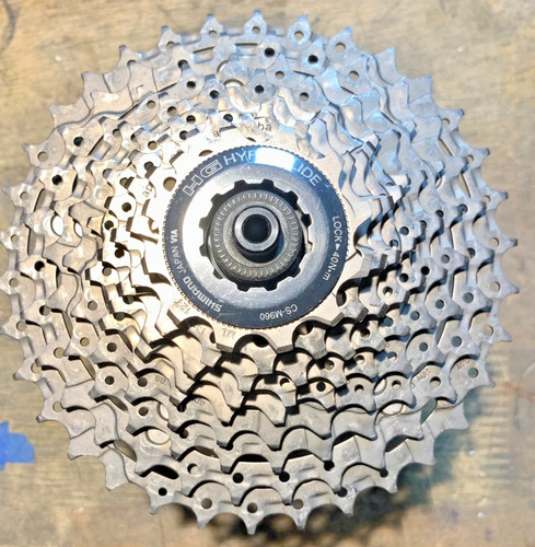 Cassetta shimano xtr - xtr, 9