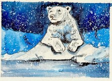 Acquerello originale Aceo "