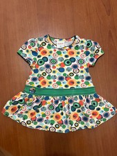 Vestitino Boboli Taglia 6 Mesi/68 Cm Multicolore Elasticizzato con Logo Frontale