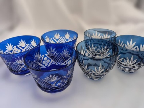 Set sei tazze - sake, giapponesi