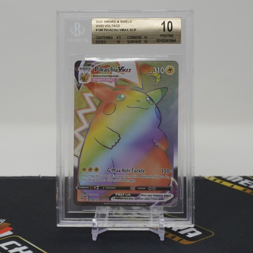 Bgs pristine pikachu - 10, vmax