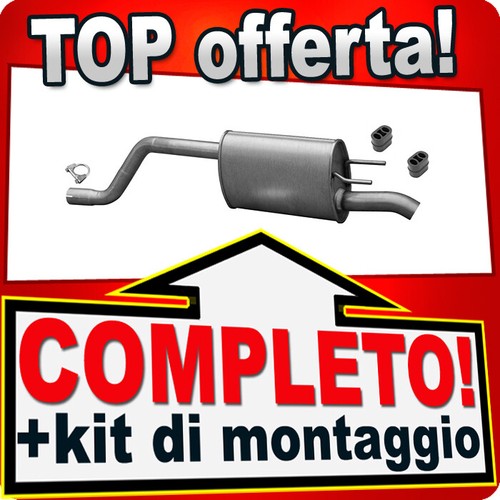 Silenziatore posteriore per - silenziatore,