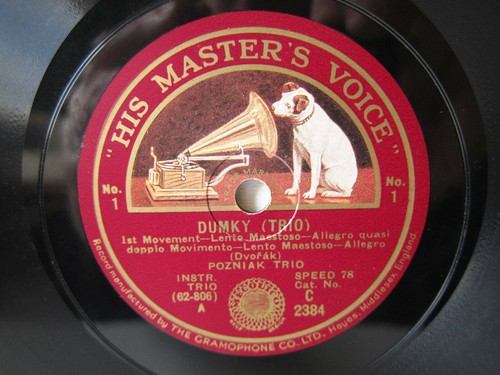 78rpm pozniak trio dvorak - 3x,