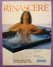 Pubblicita'Advertising Werbung Originale Vintage Idromassaggio JACUZZI 1985(A22)