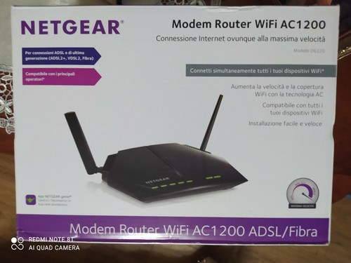 Netgear modem router - modem,