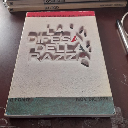 Difesa della razza a - la,