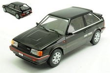 Mazda 323 4WD Turbo Black/Dark Grey 1:24 WHITEBOX WB124222
