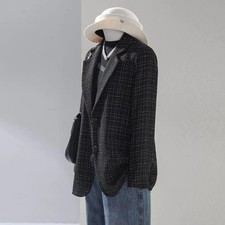 Giacca Nera Elegante In