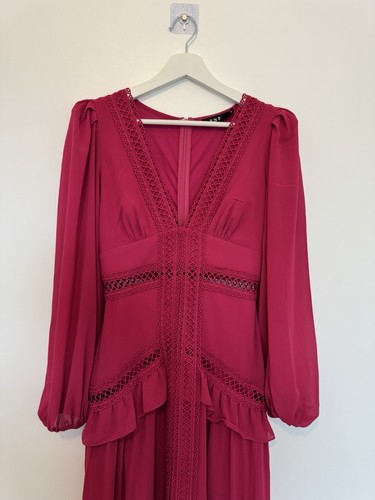 Maxi abito rosa - rosa, |