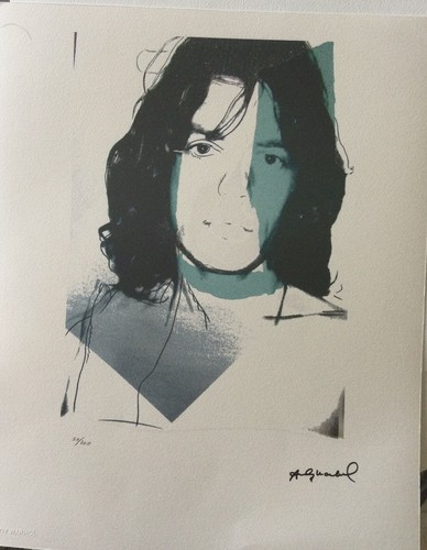 Poster andy warhol mick - poster,