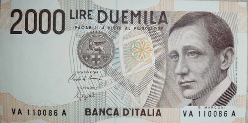 Banconota fds italiana le - fds,