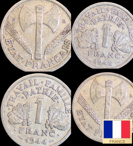 Francia franco vichy french - vichy,