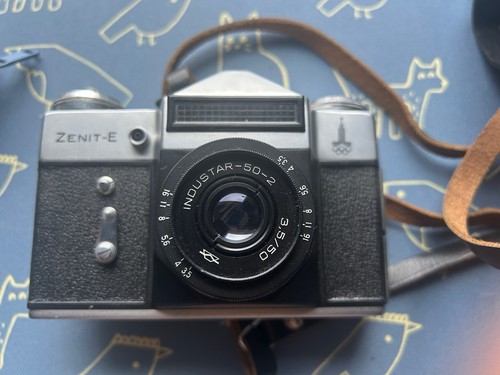 Macchina fotografica zenit - macchina, zenit-e