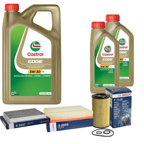 Bosch controllo set castrol - set, 7l