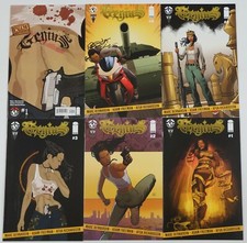Genius #1-5 VF/NM serie completa + stagione pilota - Image Comics bad girl 2 3 4
