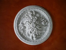ROSONI IN GESSO BIANCO PER