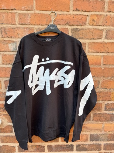 Felpa stussy girocollo grande - girocollo,