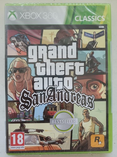 Gta san andreas xbox - 360, neuf