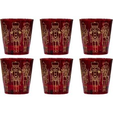 Set Di 6 Bicchieri Natalizi