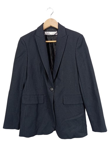 Zara blazer donna gessato - zara, nero