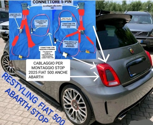 Cablaggio fiat 500 stop - 500,