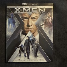 X-Men: Beginnings Trilogy 4k Ultra HD + Blu-Ray + Digital New Sealed Marvel