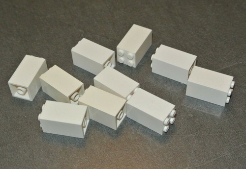 Lego 10x mattoncini 2x2x3 - lego:,