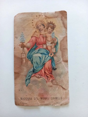 Santino antico madonna del - madonna,