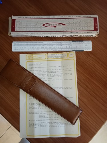 Regolo calcolatore d epoca - ,