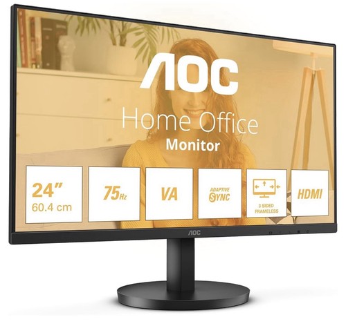 Aoc 24b3hm monitor - monitor, fhd