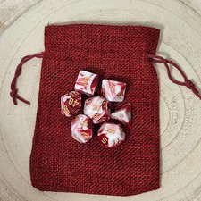 Dadi rosso sangue giochi di