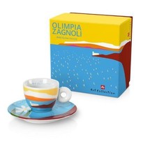 Illy Art Collection Barcolana 2019 Olimpia Zagnoli Set Tazzine Espresso, Nuove OVP